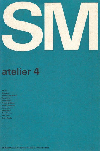 atelier 4. Stedelijk Museum Amsterdam, 28 oktober - 4 december 1966