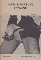 FAMA & FORTUNE FANZINE [BULLETIN] Heft 8, November 1991. Kim Gordon/ Mike Kelley