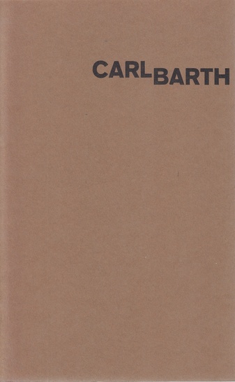 CARL BARTH. Gemälde 1954-1964