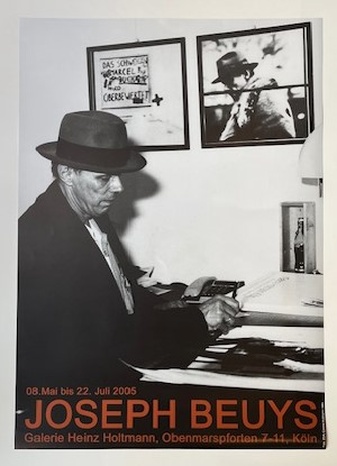 BEUYS ZU EHREN. 16.7.-27.8.1986. STÄDTISCHE GALERIE IM LENBACHHAUS [Ausstellungsplakat/ exhibition poster]