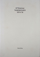 KP Brehmer. TAGEBÜCHER 1974 - 76